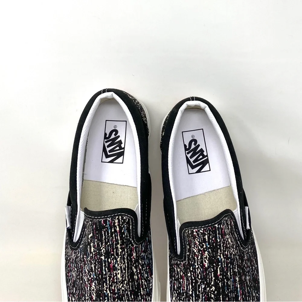 💖MEGA SALE💖VANS CLASSIC SLIP-ON 9 Canvas Black Men’s Sneakers VN0A3JEX9IE - Picture 6 of 11